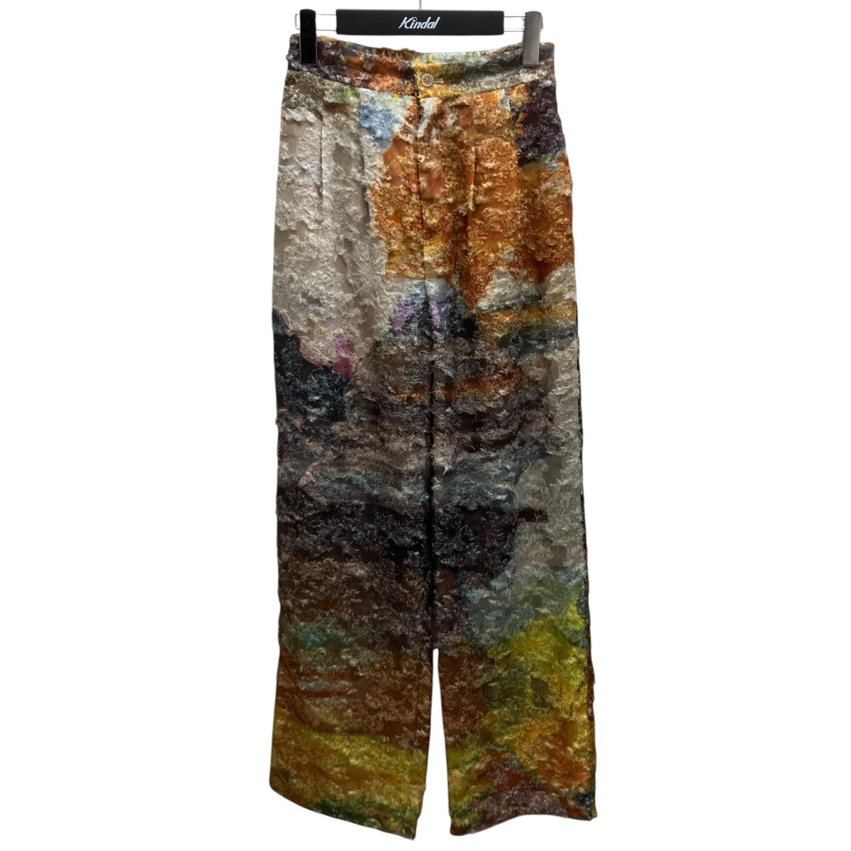 MEDI RACHEL FLUFFY ART PANTS デザインパンツ