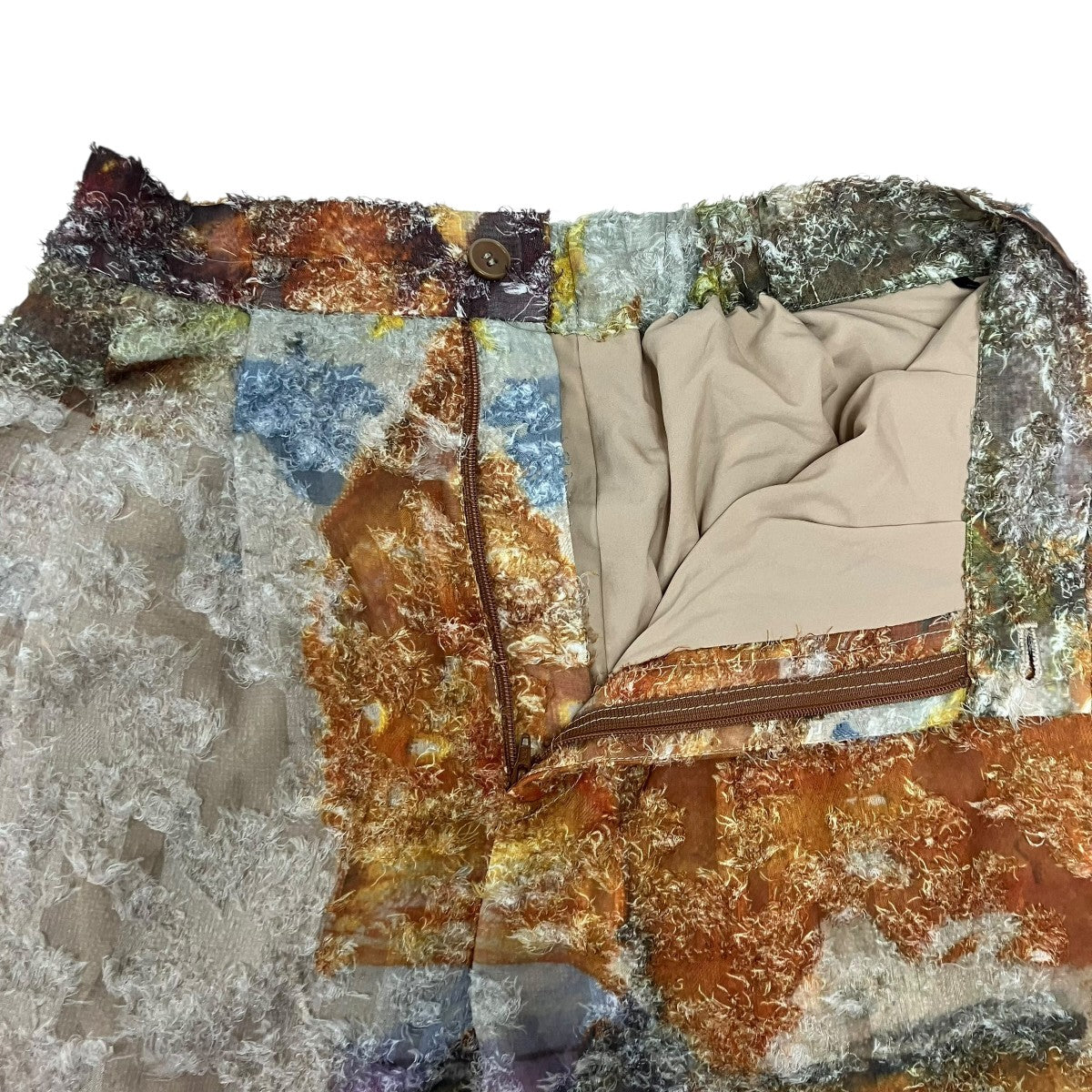 MEDI RACHEL FLUFFY ART PANTS デザインパンツ
