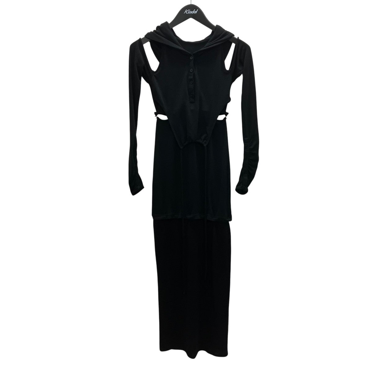 convertible dress フーデッドドレス