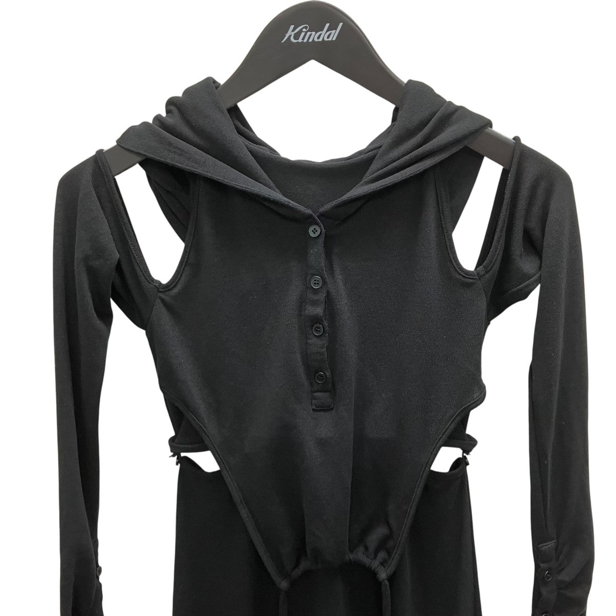 convertible dress フーデッドドレス