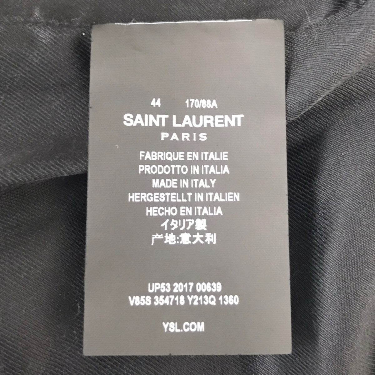 Saint Laurent Paris スタジャン 古着・中古-8枚目のアイテム画像