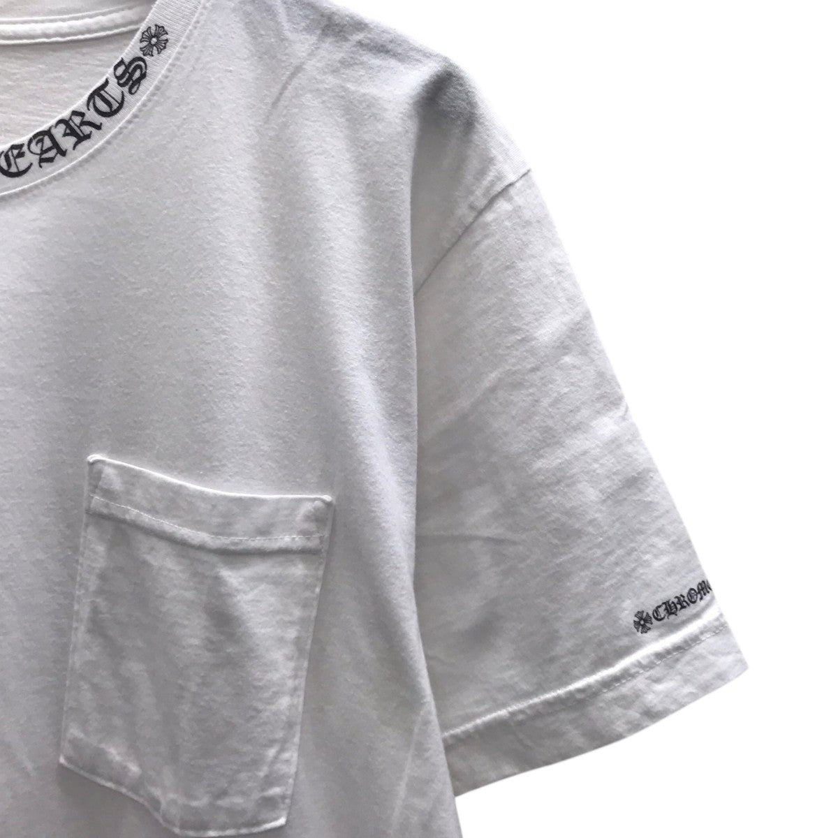 CHROME HEARTS ネックロゴ半袖Tシャツ 古着・中古-5枚目のアイテム画像