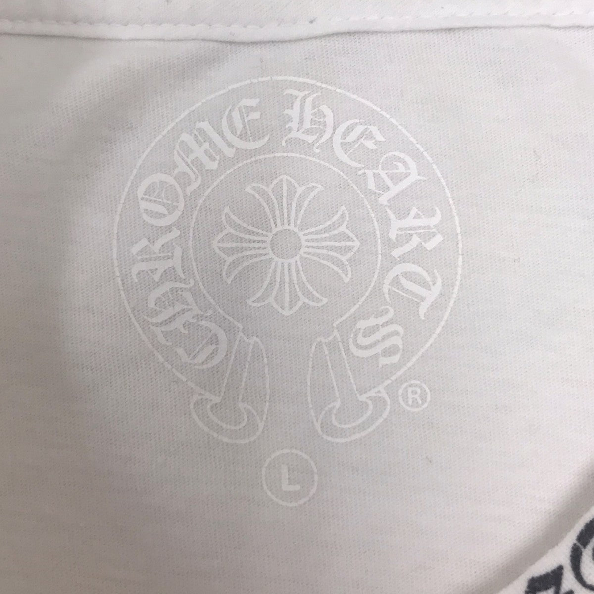 CHROME HEARTS ネックロゴ半袖Tシャツ 古着・中古-6枚目のアイテム画像