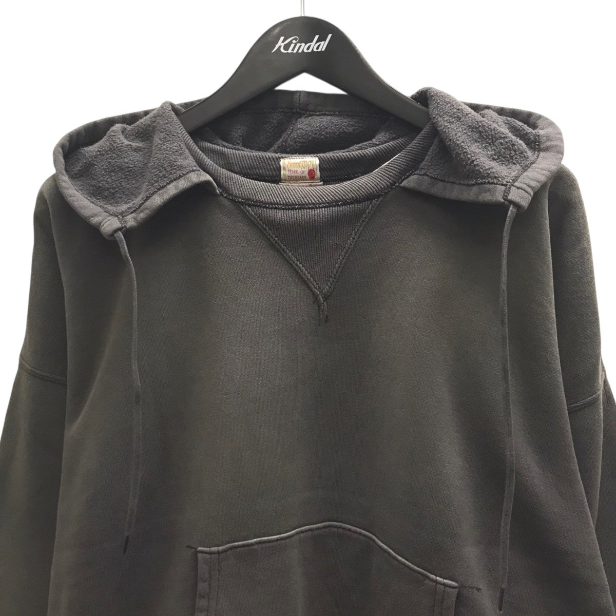 SAINT MICHAEL BB AFTER HOODED HOODIEBerBerJin ヴィンテージ 加工プルオーバーパーカー 古着・中古-3枚目のアイテム画像
