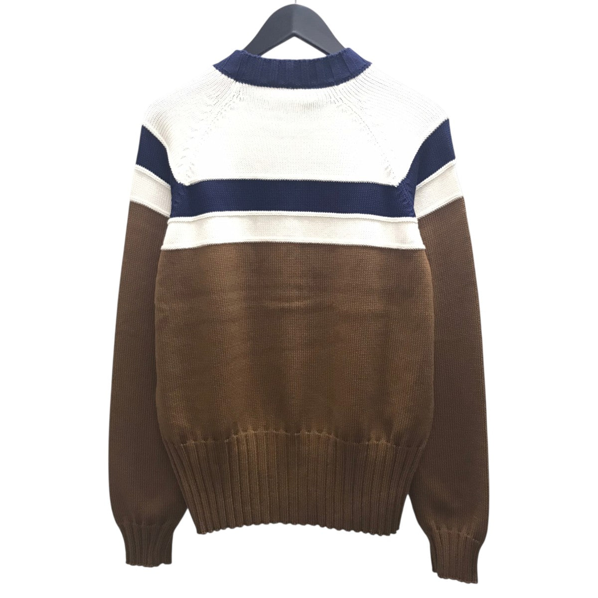 MARNI STRIPED COTTON LONG KNIT GAUGE コットンニット 古着・中古-2枚目のアイテム画像
