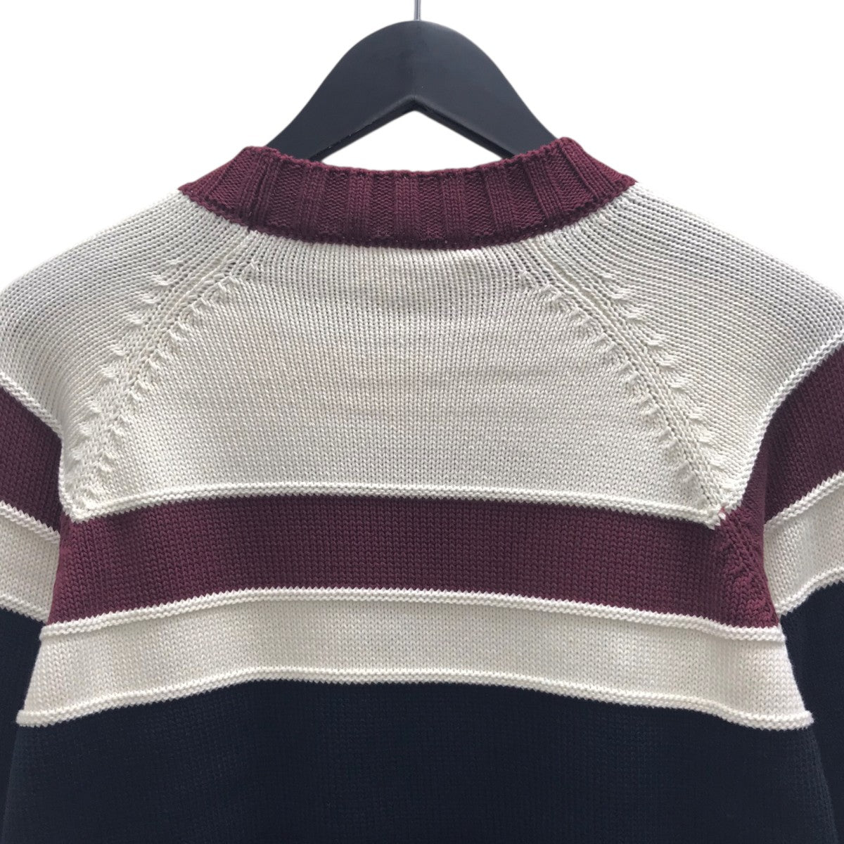 MARNI STRIPED COTTON LONG KNIT GAUGE コットンニット 古着・中古-4枚目のアイテム画像