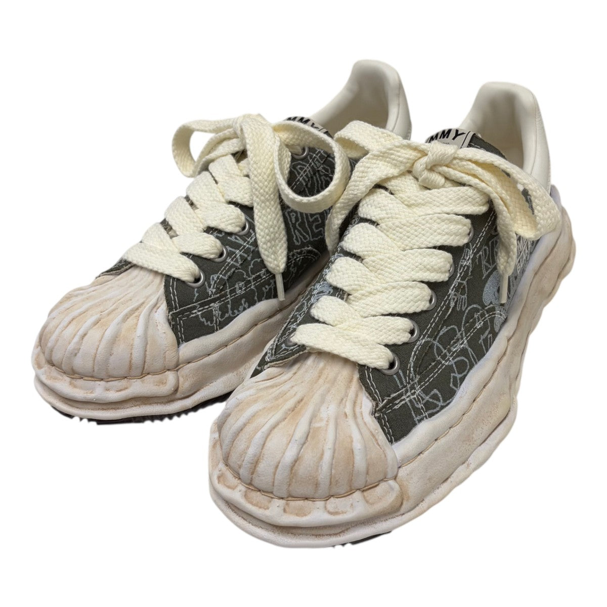 BLAKEY graffiti printed Low ブレイキーローカットスニーカー