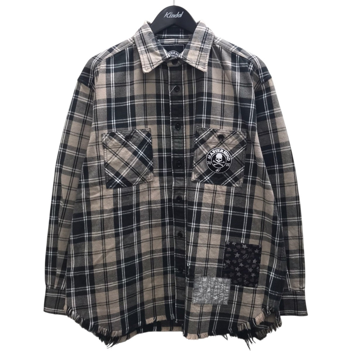 Mastermind JAPAN×SWJP 26SS Flannel Shirt フランネルシャツ 古着・中古-1枚目のアイテム画像