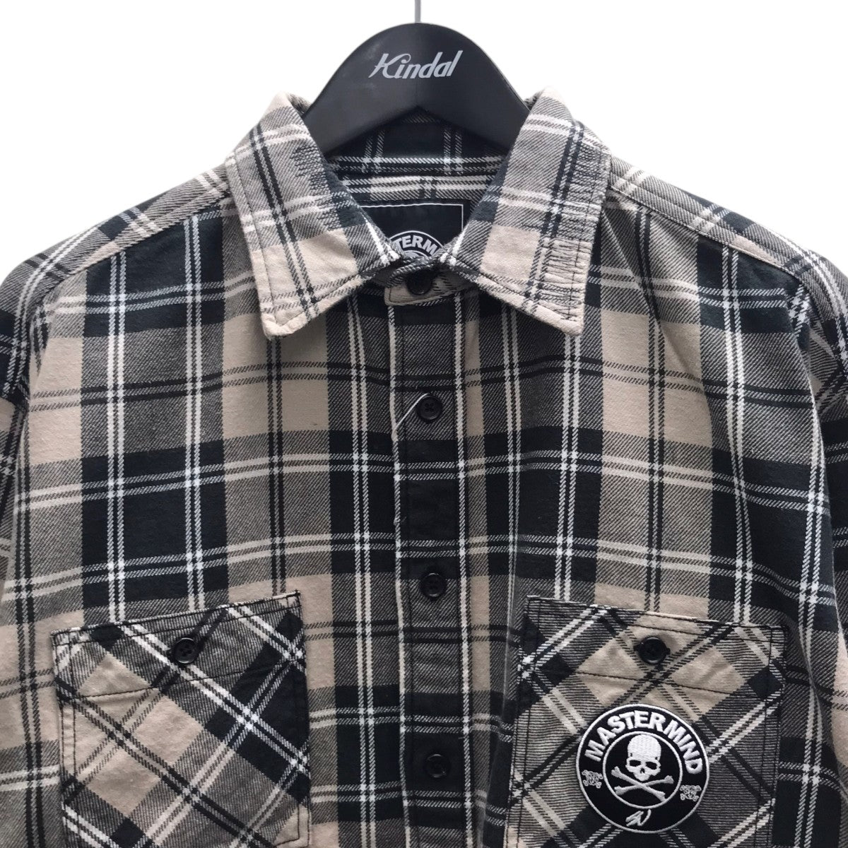 Mastermind JAPAN×SWJP 26SS Flannel Shirt フランネルシャツ 古着・中古-3枚目のアイテム画像