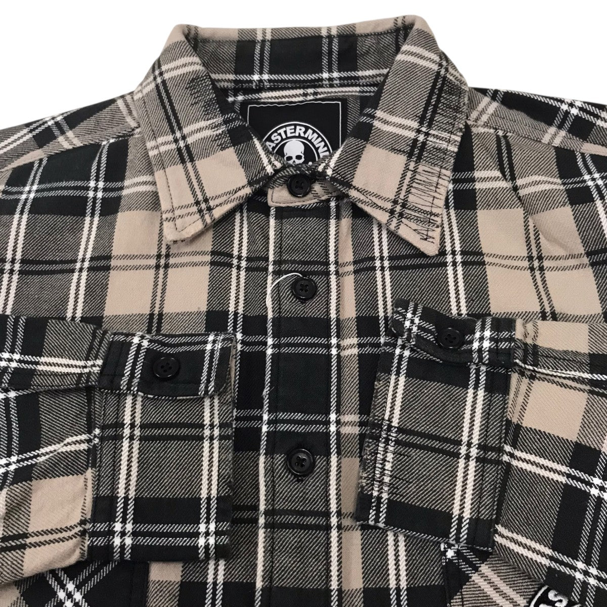 Mastermind JAPAN×SWJP 26SS Flannel Shirt フランネルシャツ 古着・中古-5枚目のアイテム画像