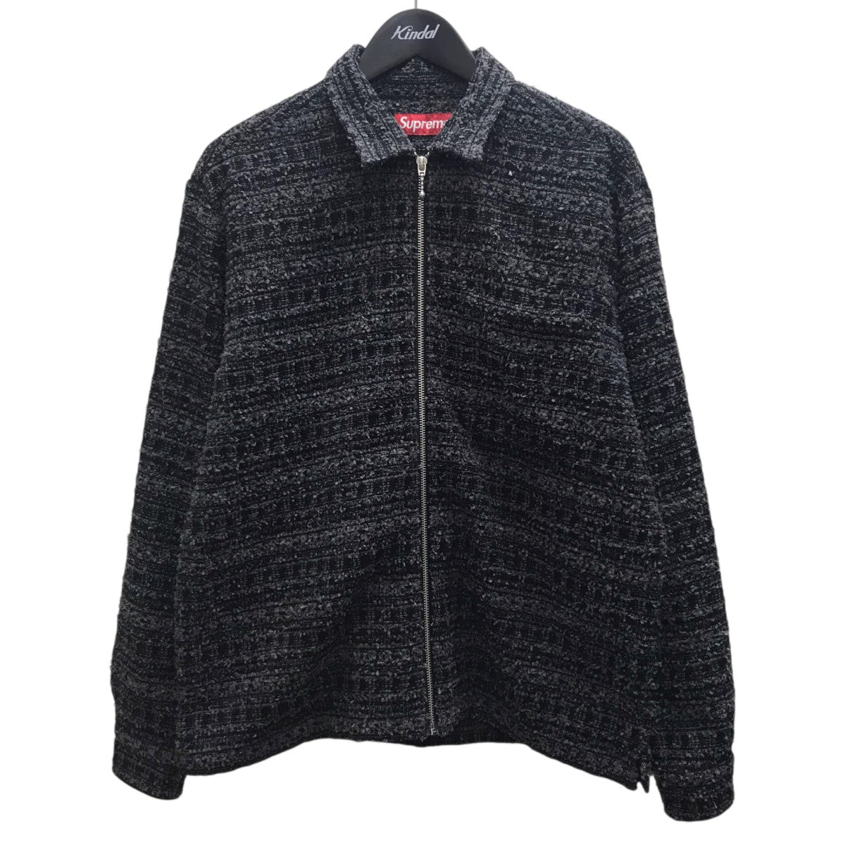 Supreme Boucle Zip Up Shirtジャケット 古着・中古-1枚目のアイテム画像