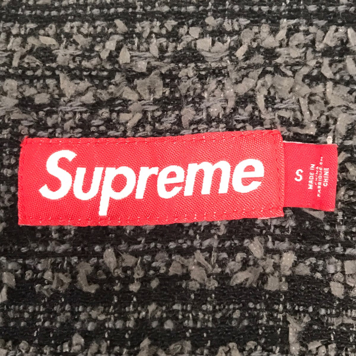 Supreme Boucle Zip Up Shirtジャケット 古着・中古-6枚目のアイテム画像