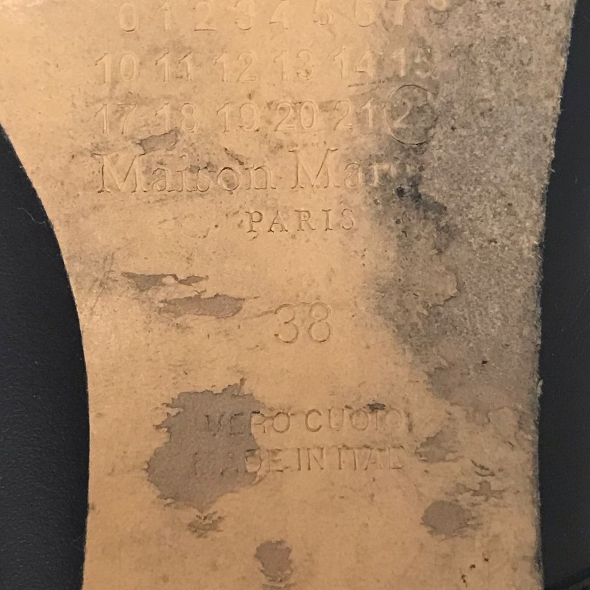 Maison Margiela TABI足袋バレエパンプス 古着・中古-6枚目のアイテム画像