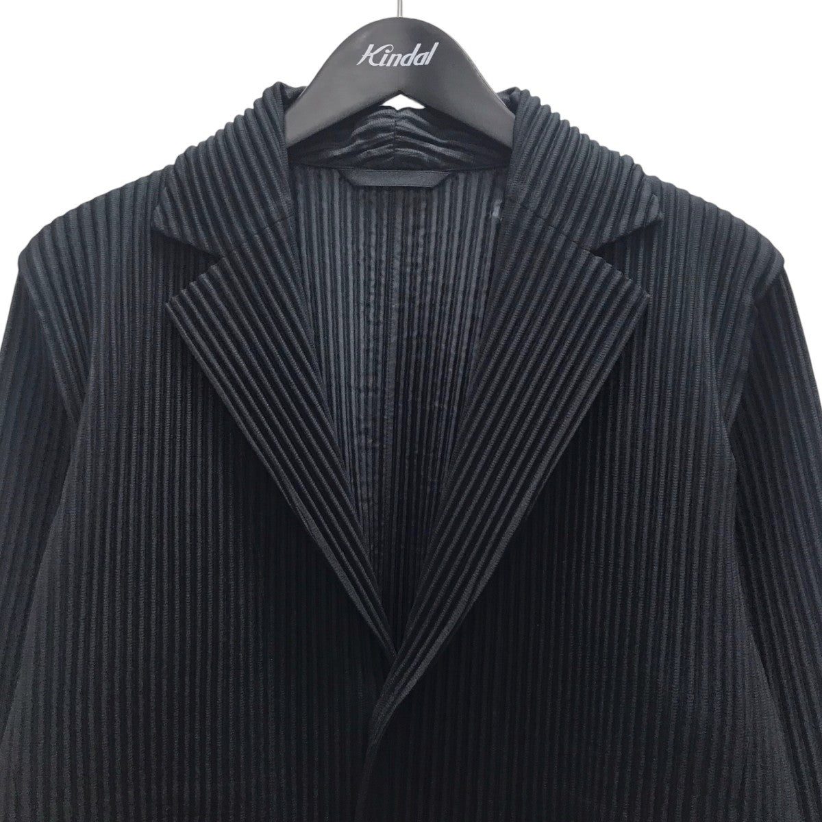 HOMME PLISSE ISSEY MIYAKE プリーツテーラードジャケット 古着・中古-3枚目のアイテム画像
