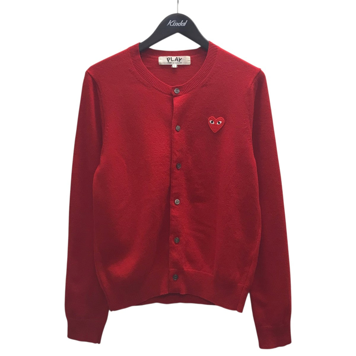 PLAY COMME des GARCONS(プレイコムデギャルソン) ニットカーディガン