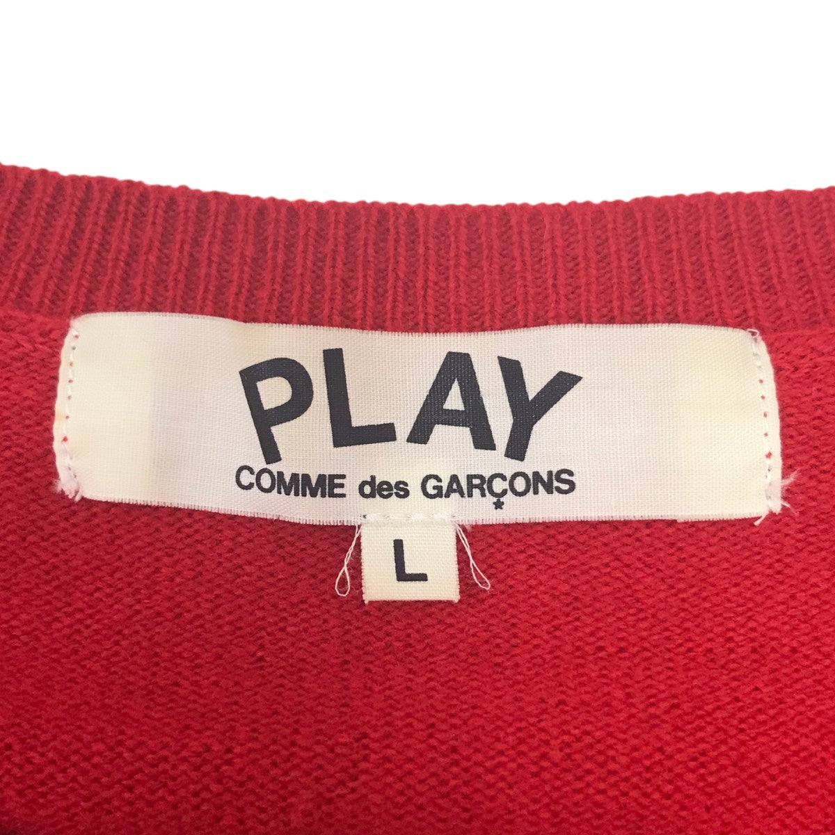 PLAY COMME des GARCONS ニットカーディガン 古着・中古-5枚目のアイテム画像
