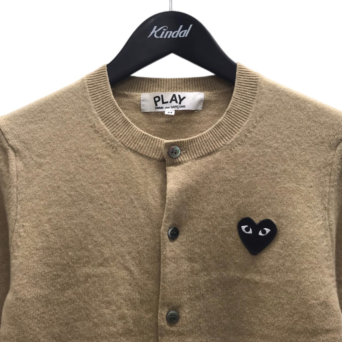 PLAY COMME des GARCONS ニットカーディガン 古着・中古-3枚目のアイテム画像
