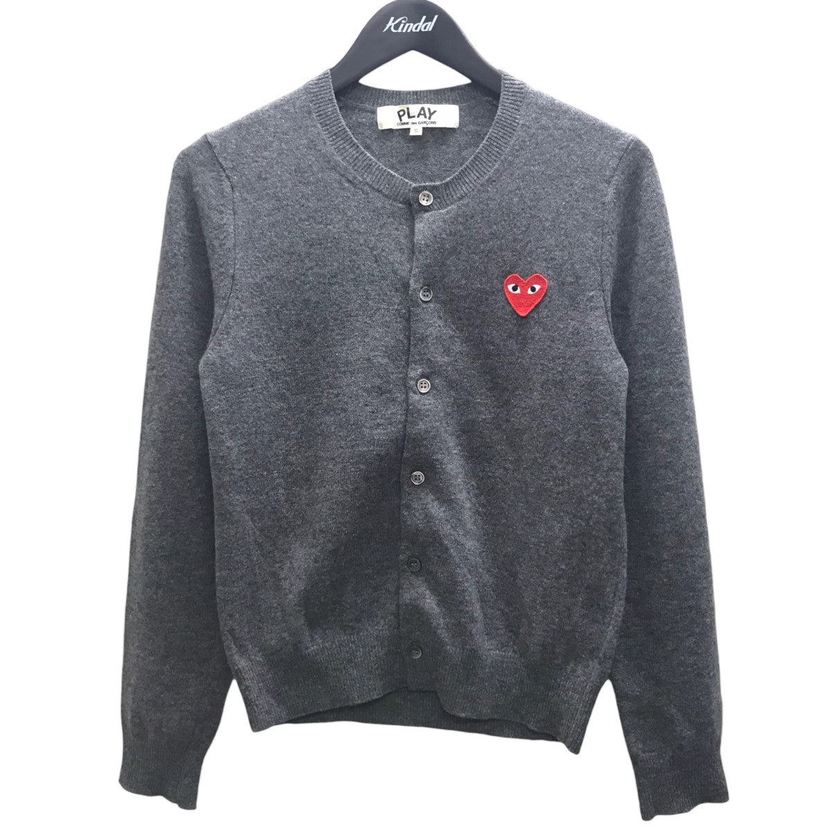 PLAY COMME des GARCONS ニットカーディガン 古着・中古-1枚目のアイテム画像