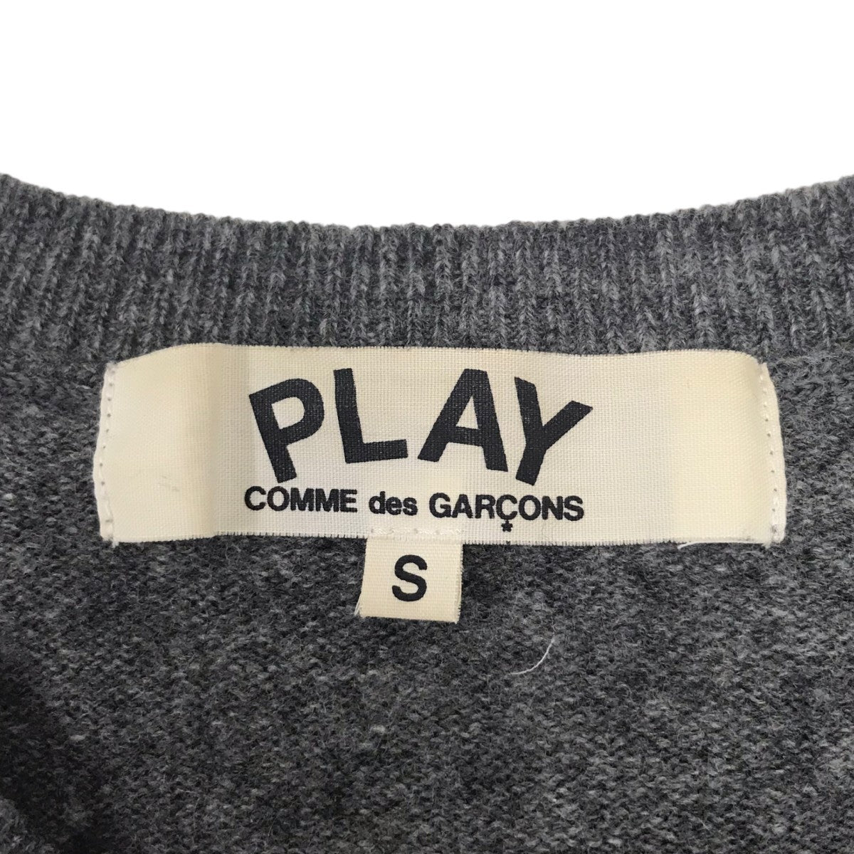 PLAY COMME des GARCONS ニットカーディガン 古着・中古-5枚目のアイテム画像