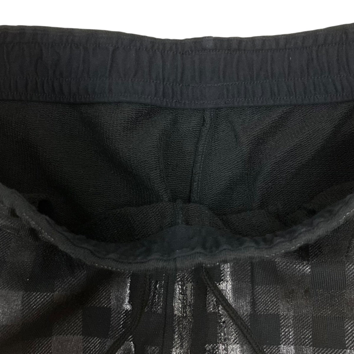 GINGHAM PRINT SWEAT PANTS ギンガムプリントスウェットパンツ