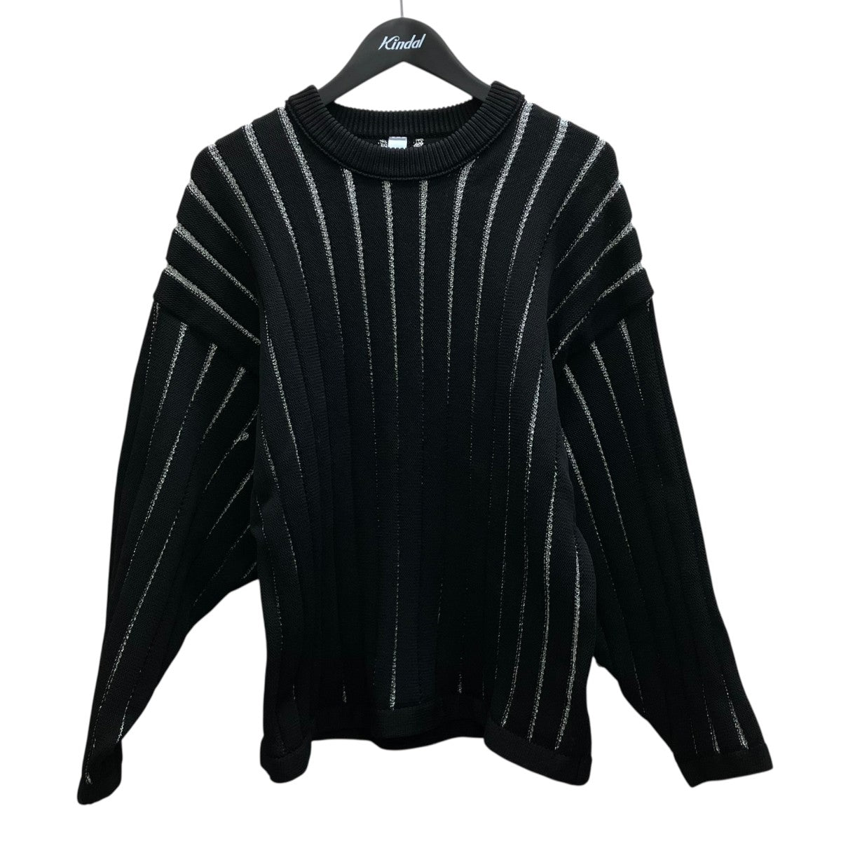 LOUVER METAL PULLOVER メタルプルオーバーニット