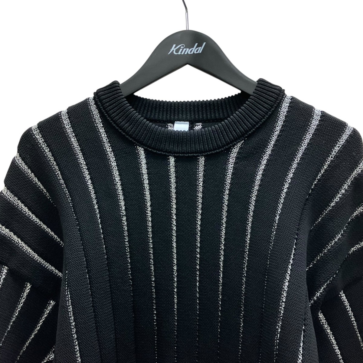 LOUVER METAL PULLOVER メタルプルオーバーニット