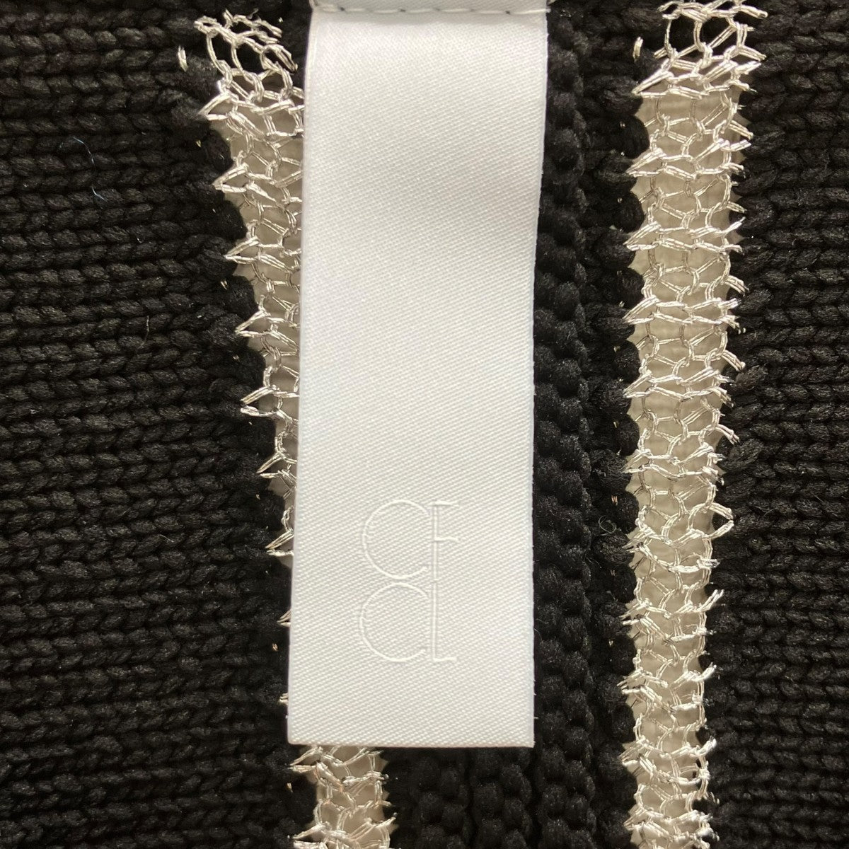 LOUVER METAL PULLOVER メタルプルオーバーニット