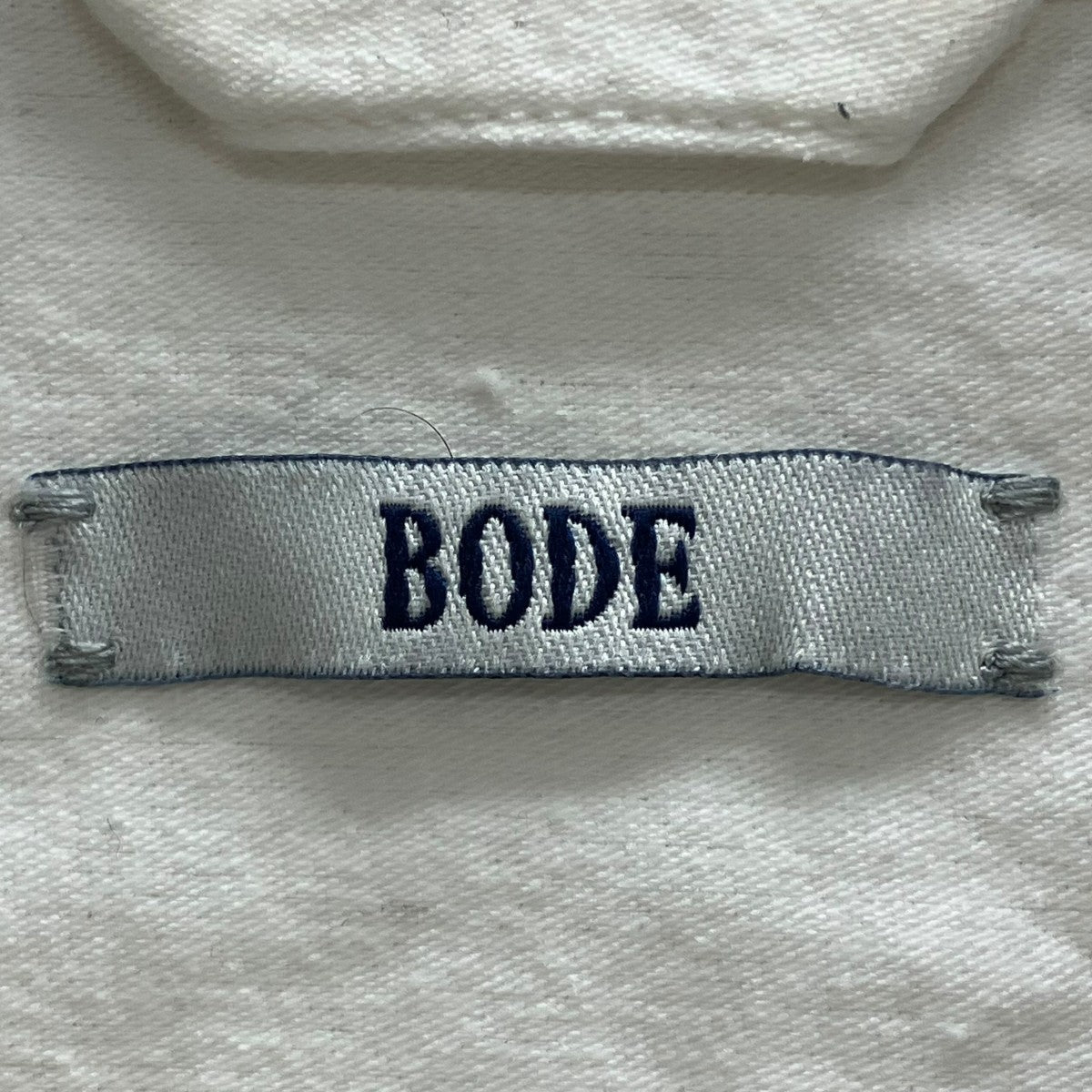 Embroidery Cotton Camp Collar Long Sleeve shirtエンブロイダリー長袖シャツ