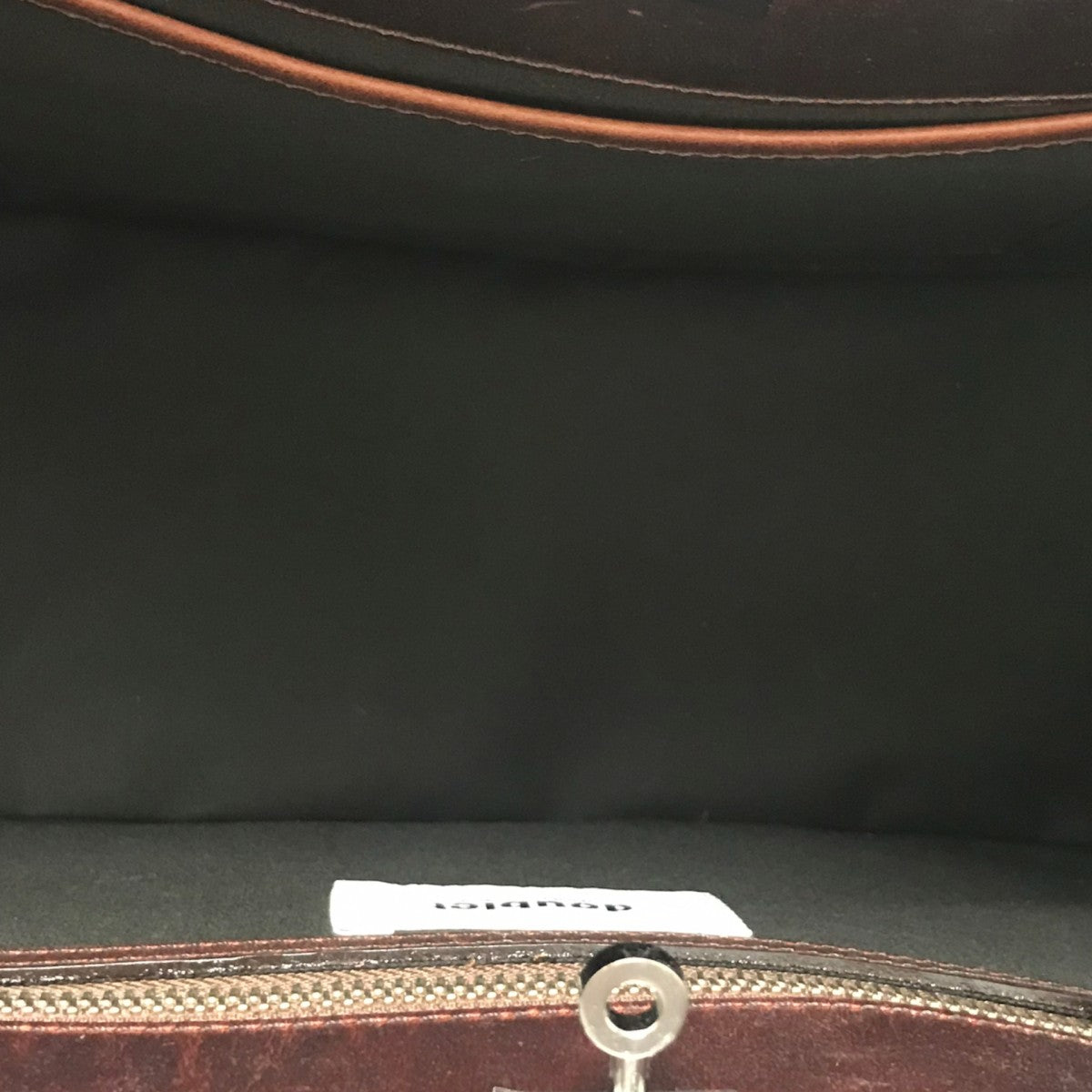 LEATHER ITA BAG レザーハンドバッグ
