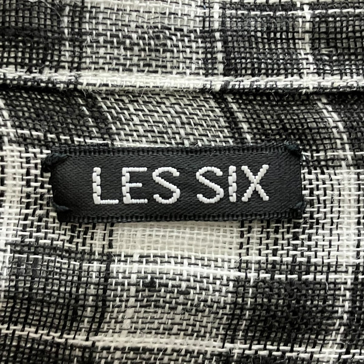 26SS Check Slip Shirt チェックシャツ