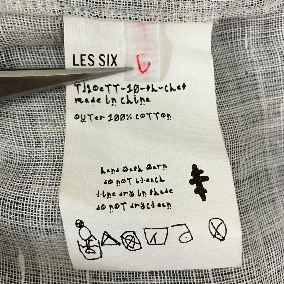 26SS Check Slip Shirt チェックシャツ