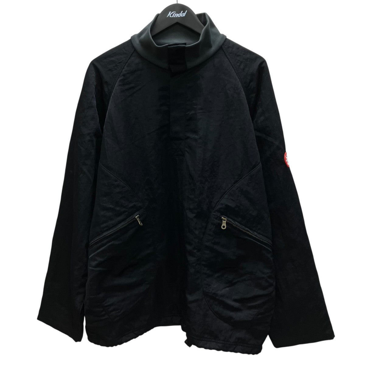 STRETCH BACK PULLOVER - Blackプルオーバー