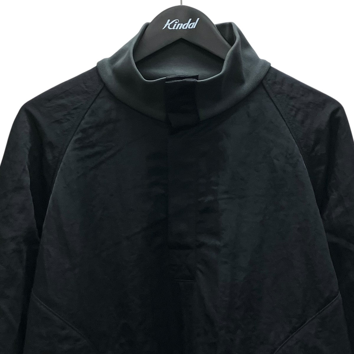 STRETCH BACK PULLOVER - Blackプルオーバー