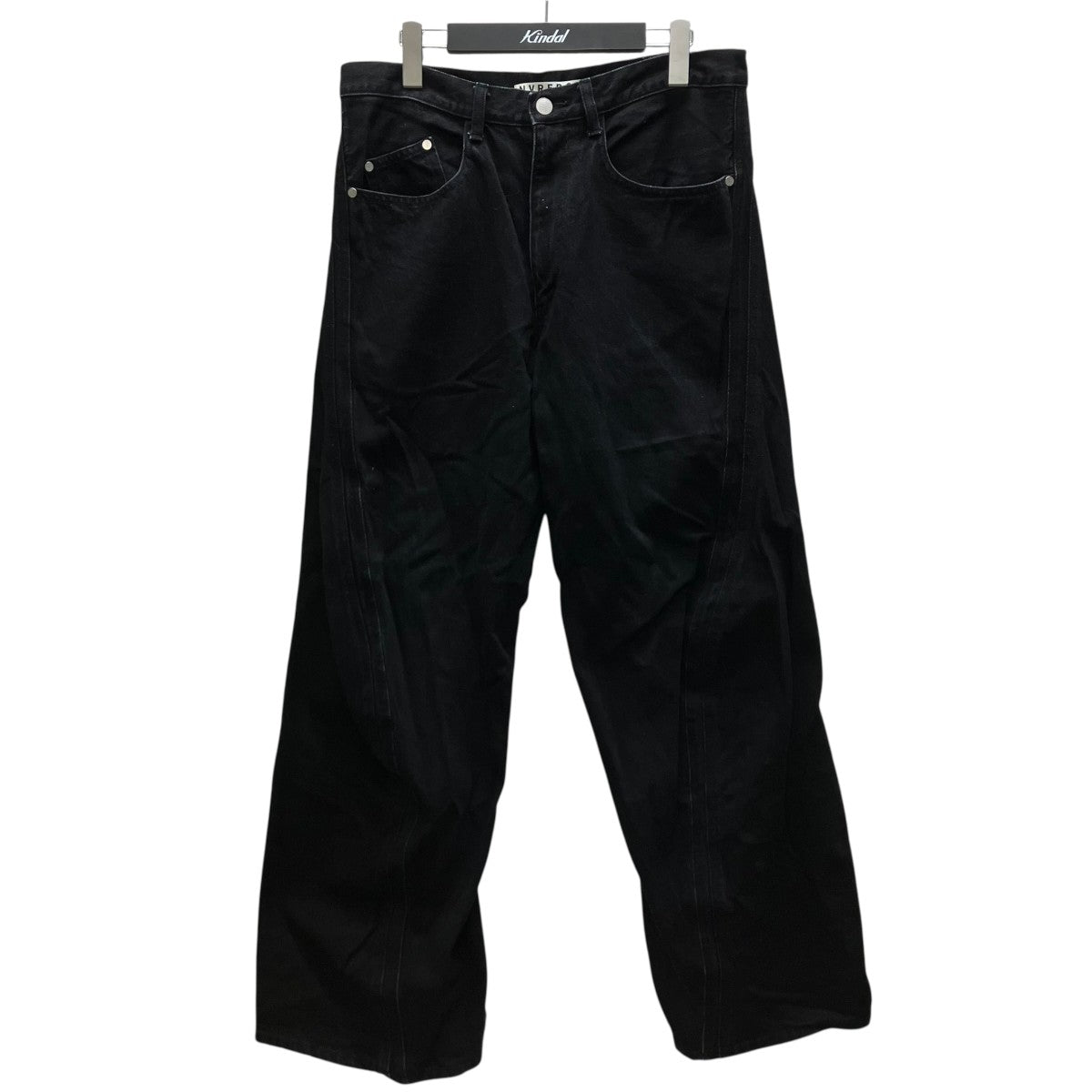 3D TWISTED WIDE LEG JEANS ワイドレッグジーンズ