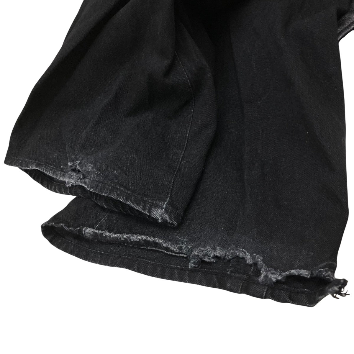 3D TWISTED WIDE LEG JEANS ワイドレッグジーンズ