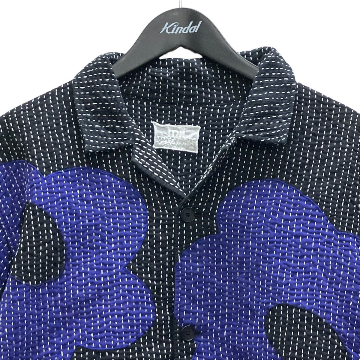 半袖刺し子シャツ
