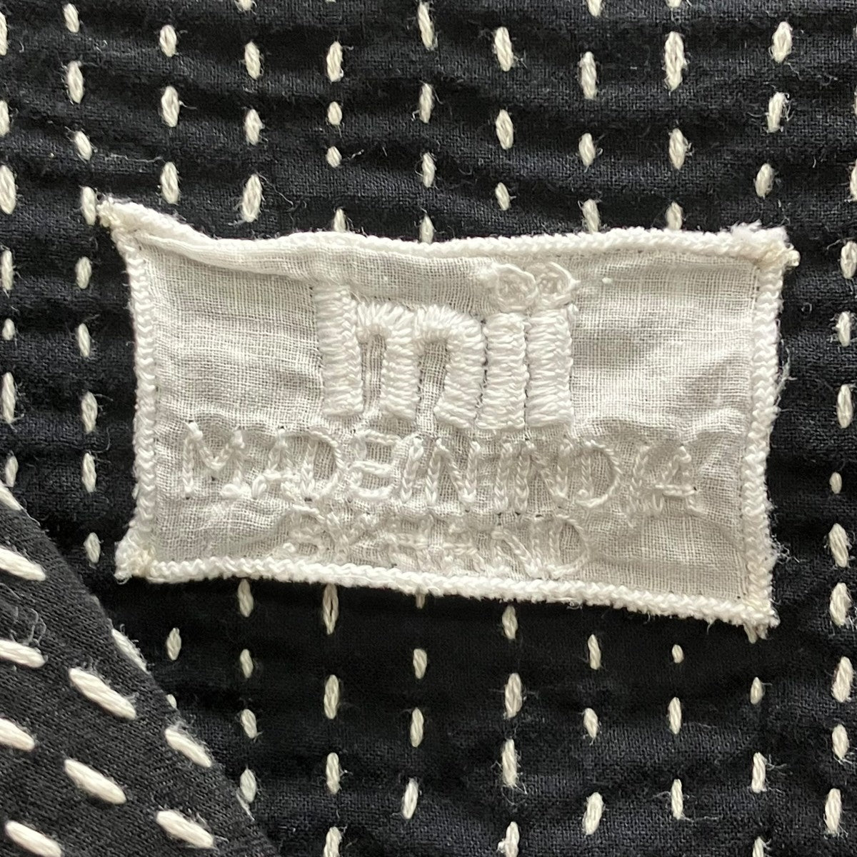 半袖刺し子シャツ