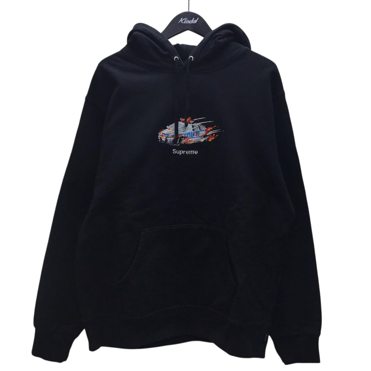Cop Car Hooded Sweatshirt刺繍ロゴパーカー