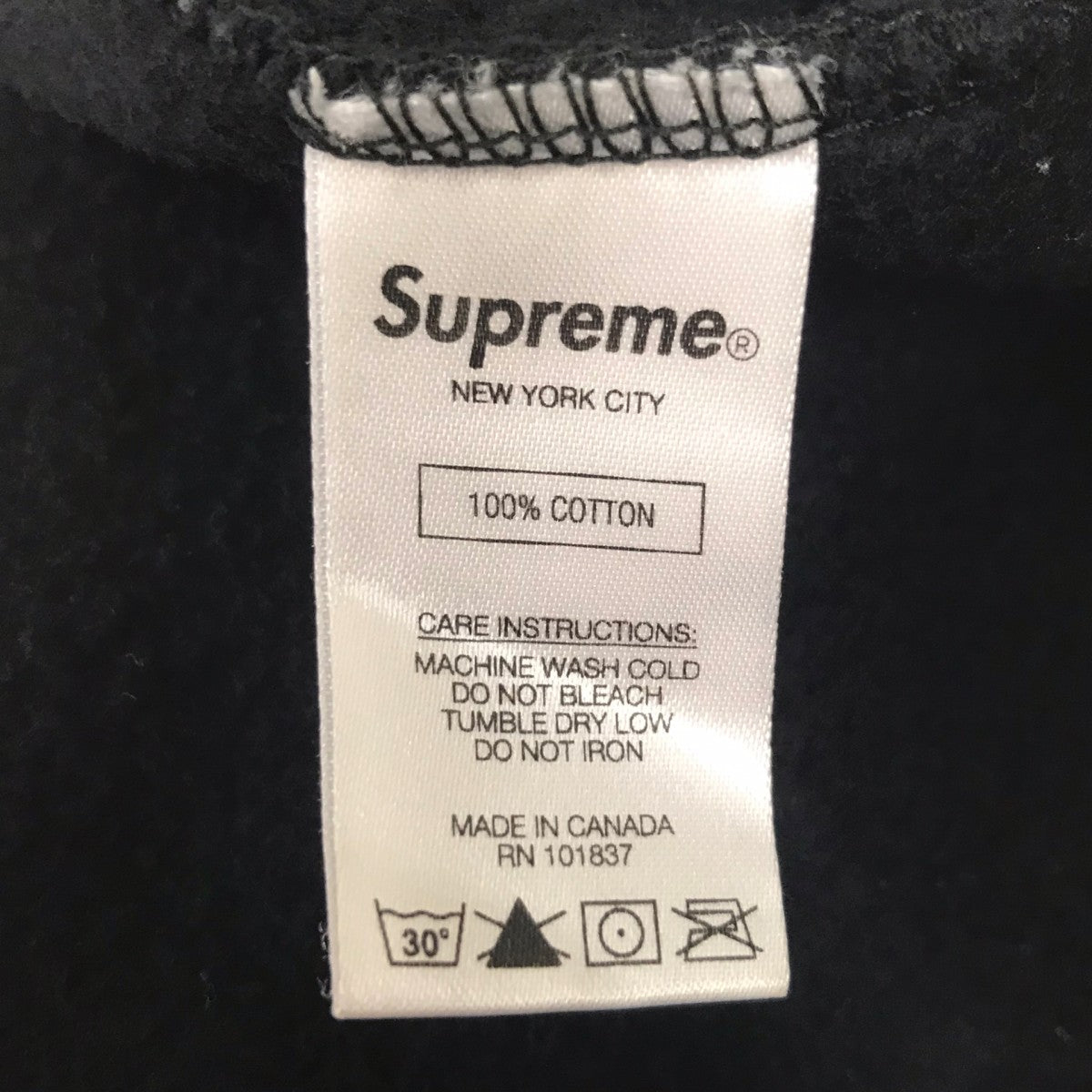 Cop Car Hooded Sweatshirt刺繍ロゴパーカー