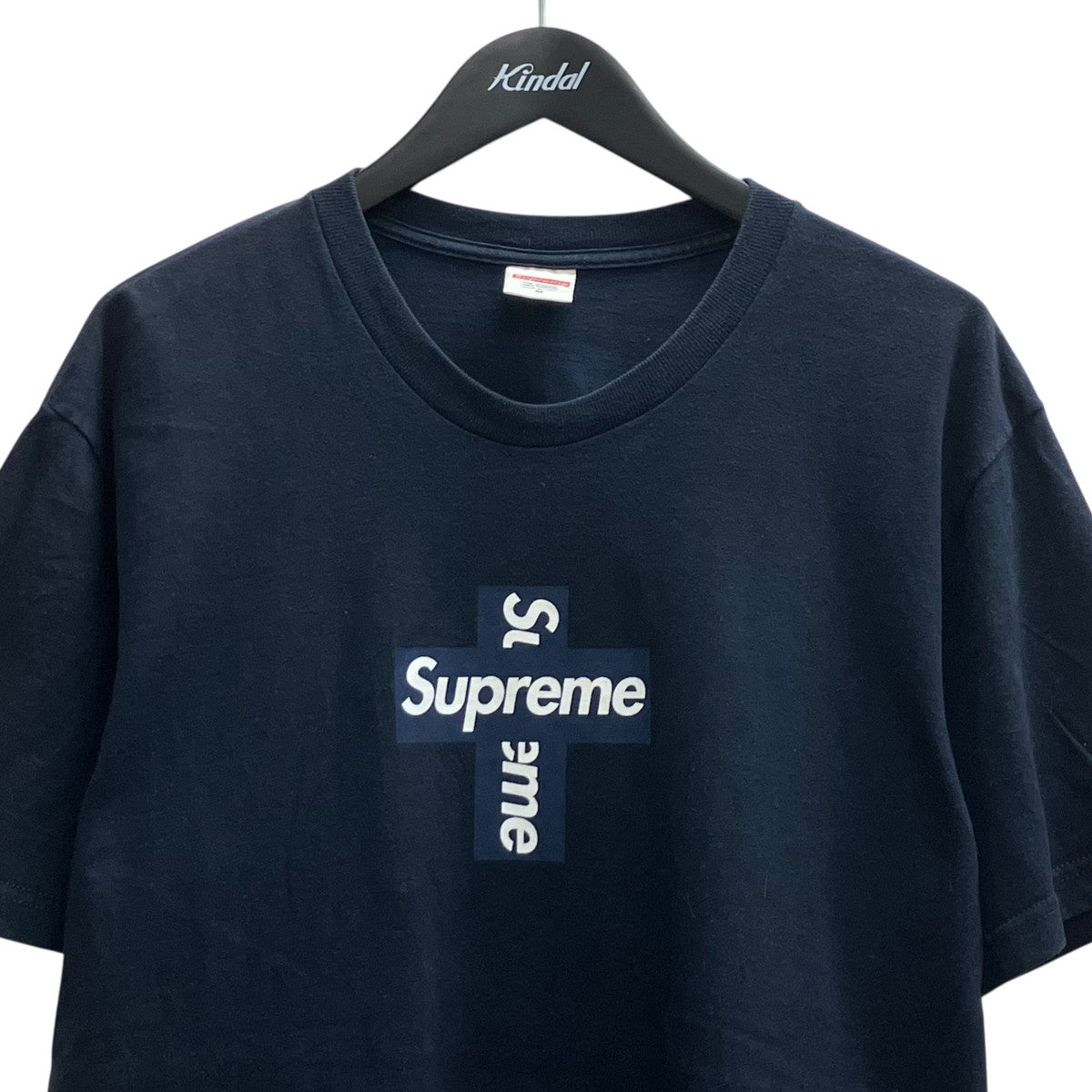 Cross Box Logo TeeプリントTシャツ