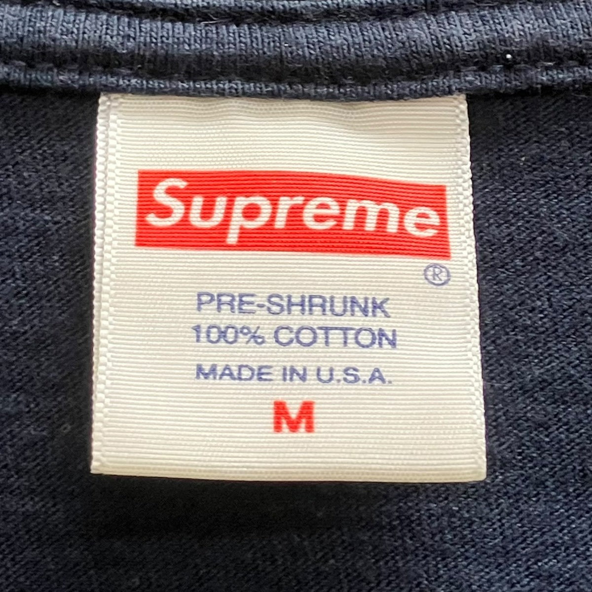 Cross Box Logo TeeプリントTシャツ