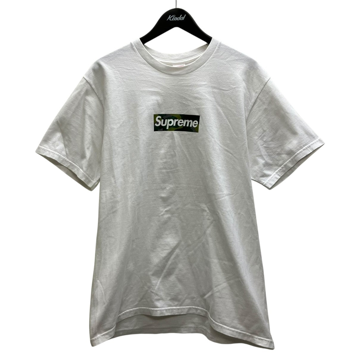 23AW Box Logo Tee CamoプリントTシャツ