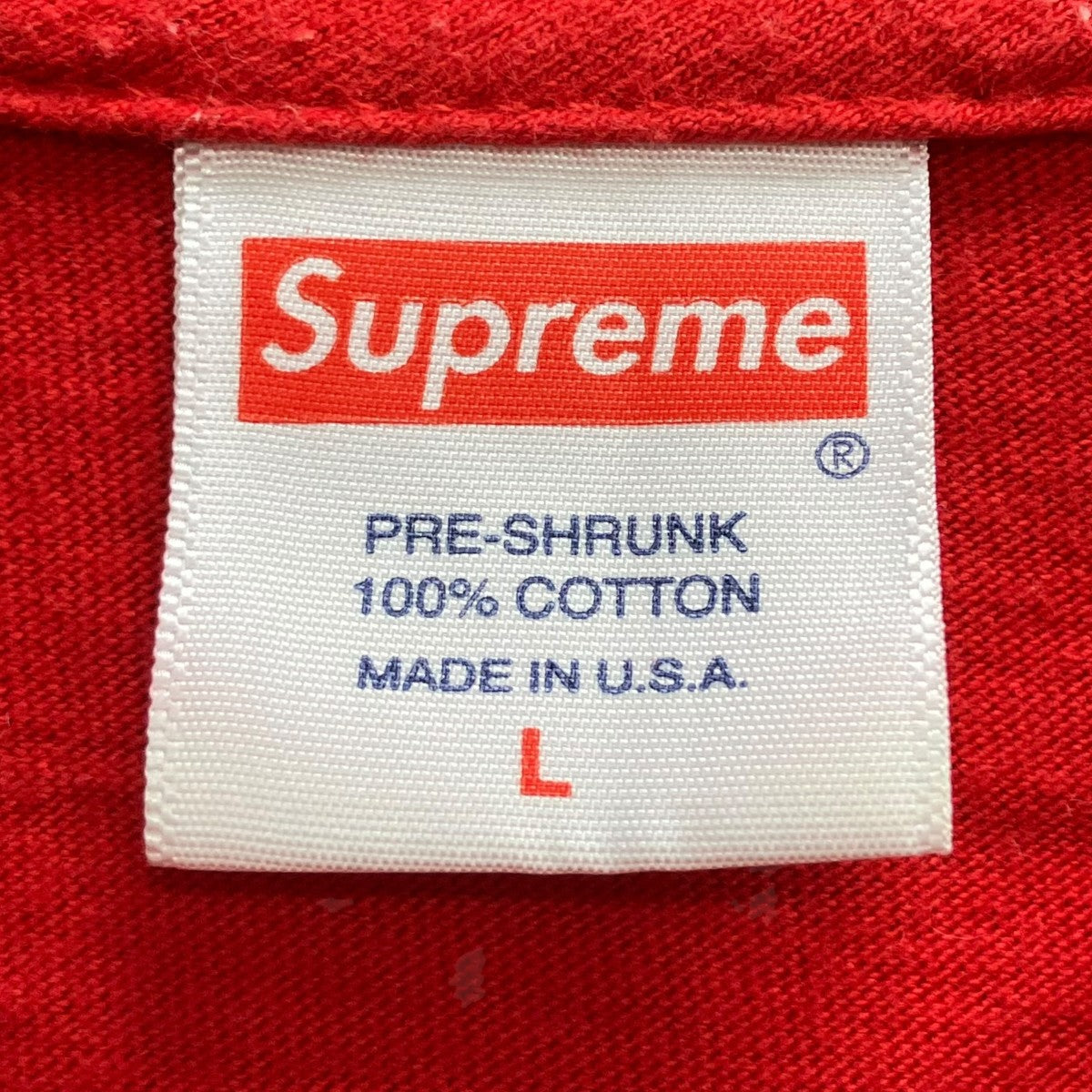 Cross Box Logo TeeプリントTシャツ