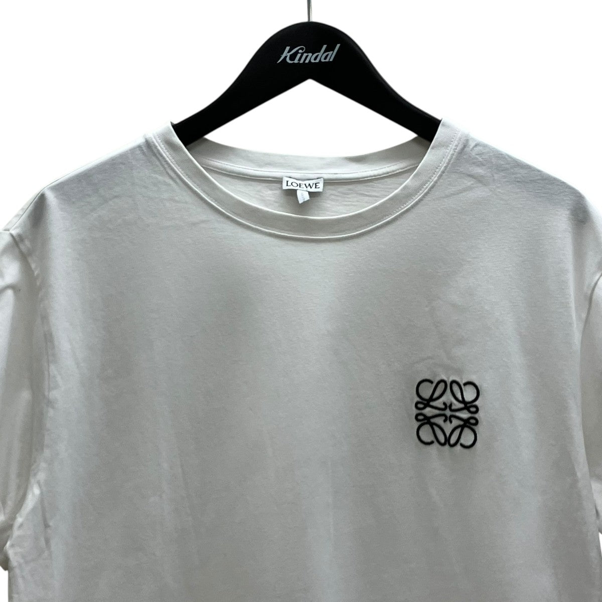 LOEWE(ロエベ) アナグラム刺繍Tシャツ H6109230CR ホワイト サイズ M