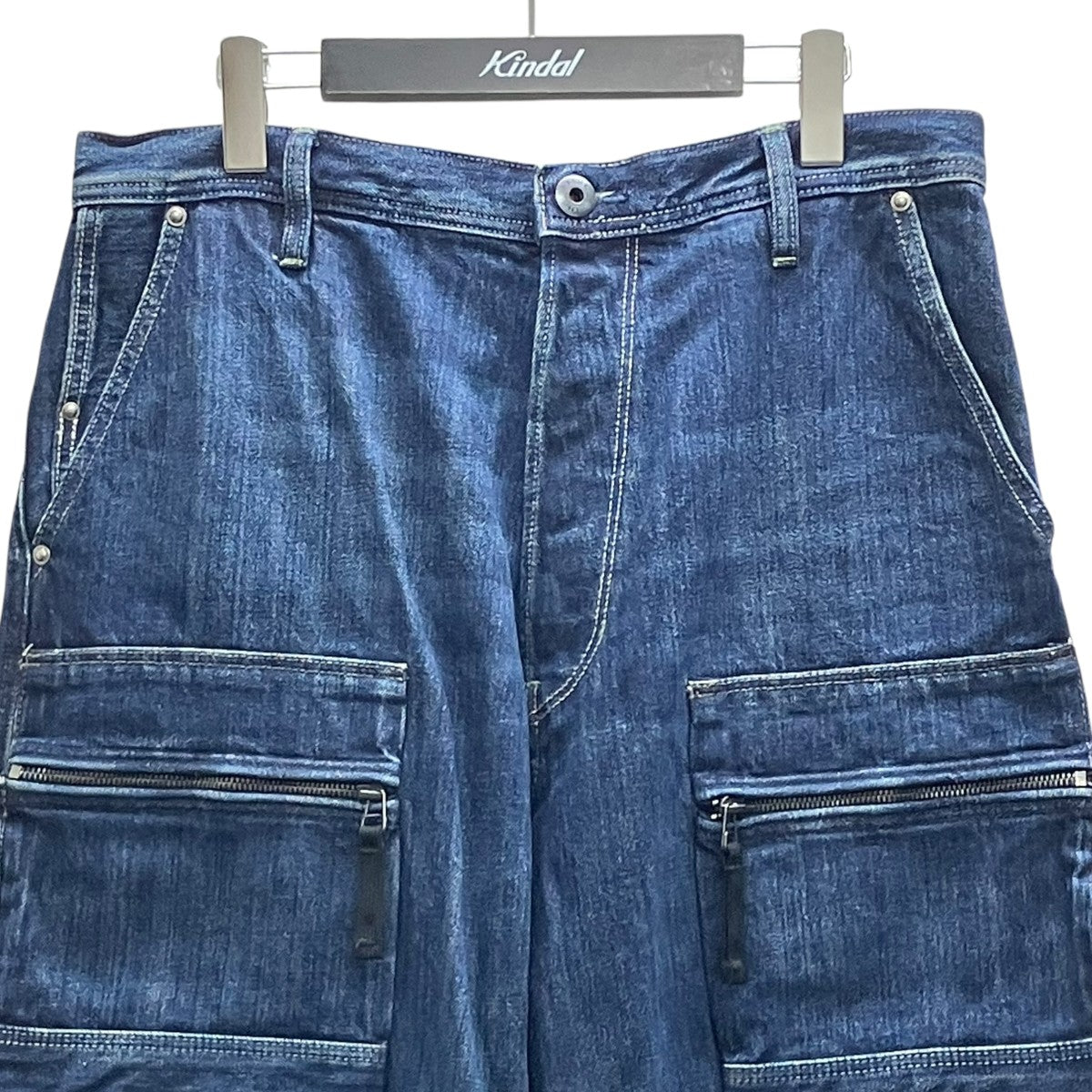 マルチポケットカーゴデニムパンツ