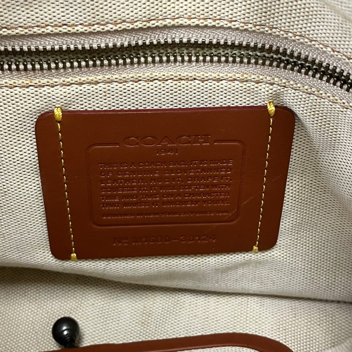 COACH レザーバッグ 古着・中古-9枚目のアイテム画像