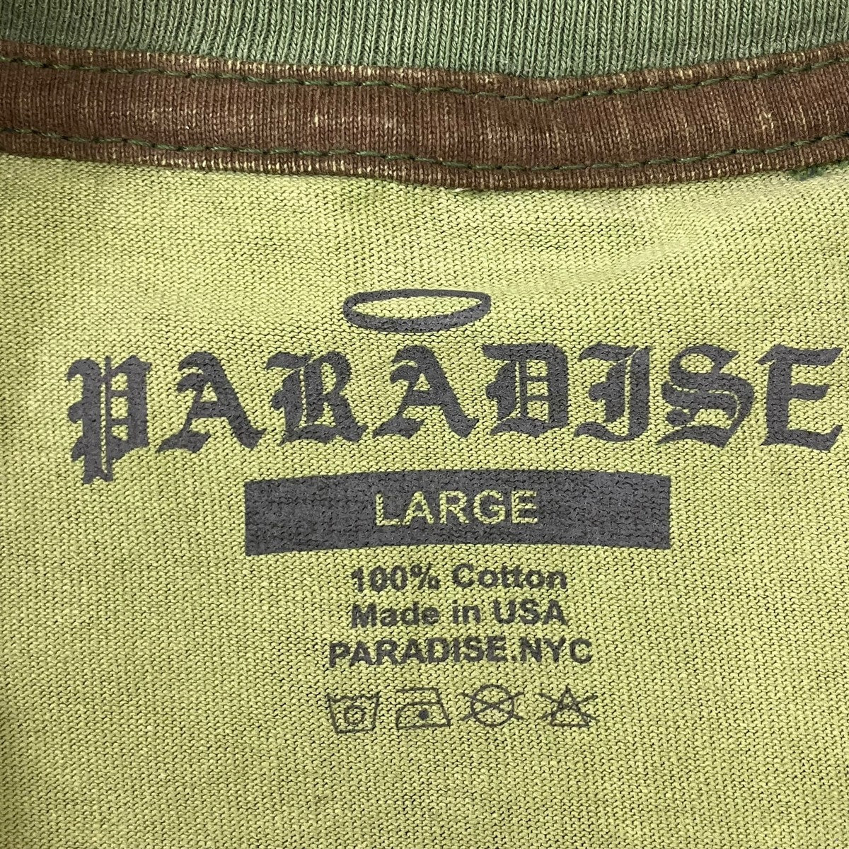 カモ柄シャツ
