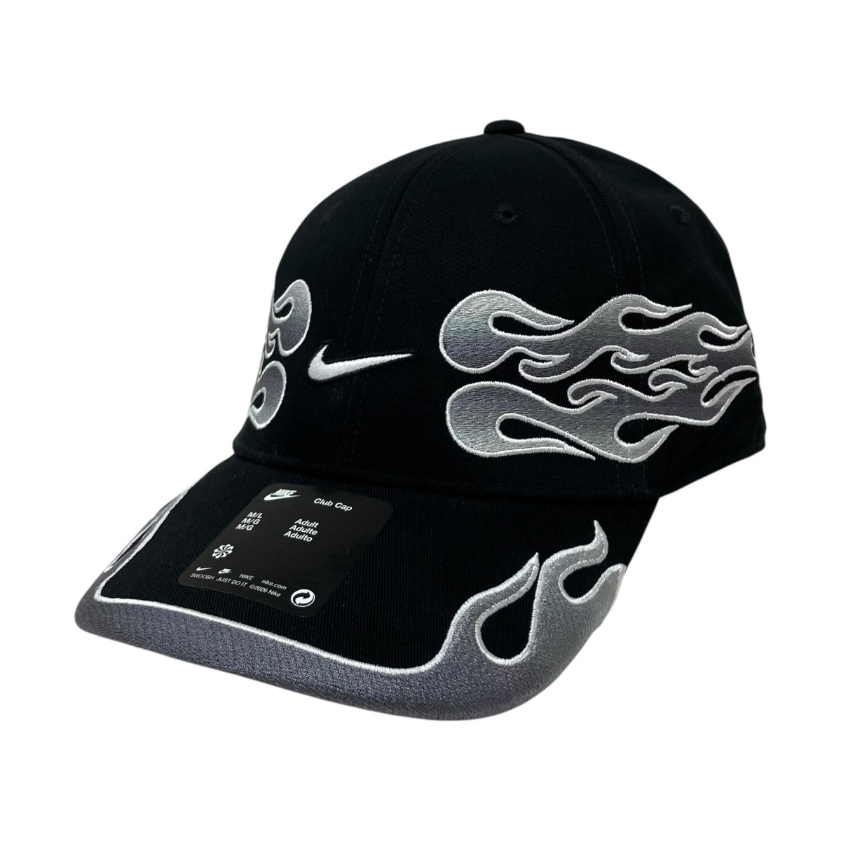 Club Structured OG Flame Cap ロゴ刺繍キャップ
