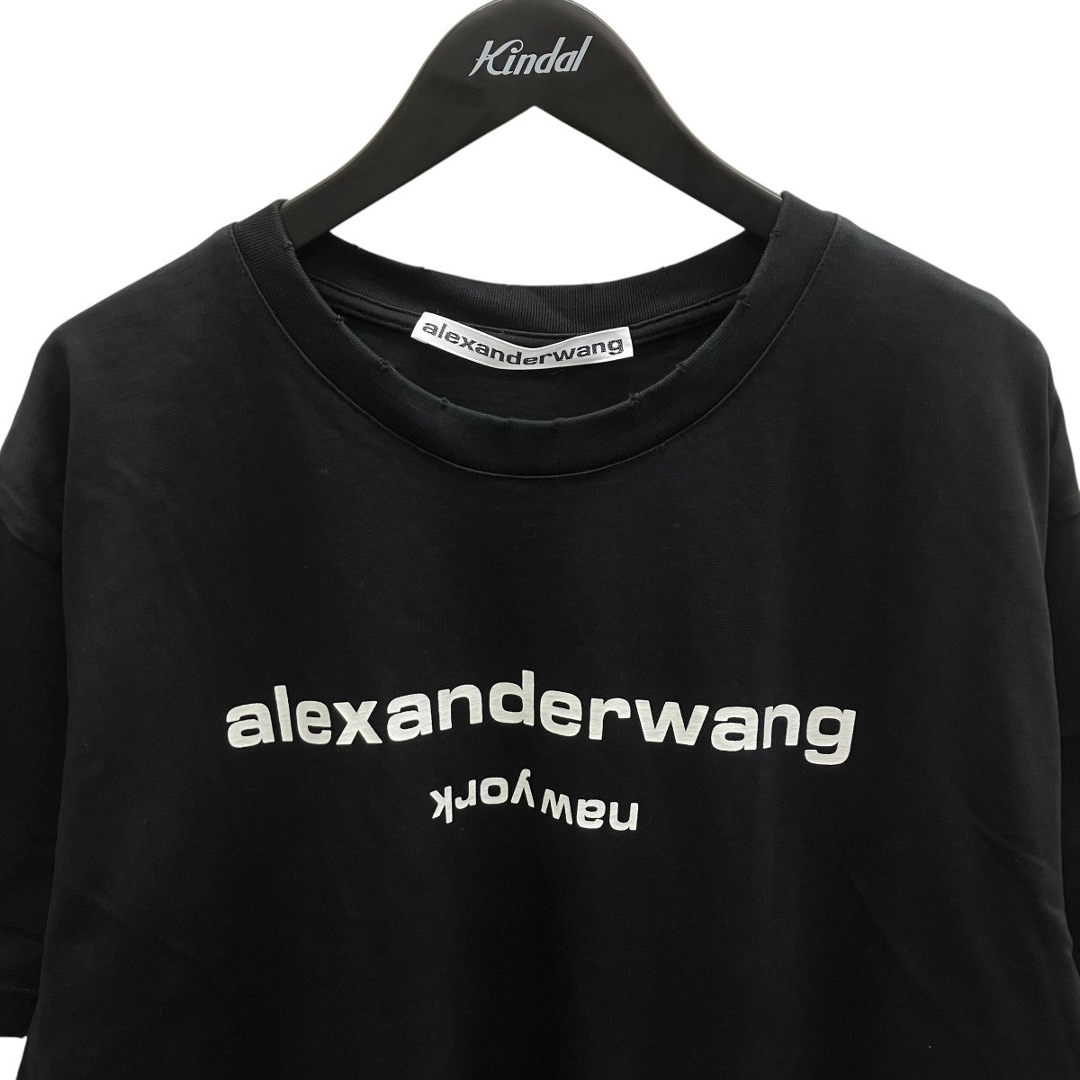 ALEXANDER WANG(アレキサンダーワン) 半袖Tシャツ ブラック サイズ L