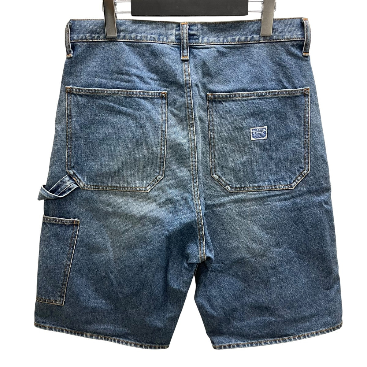 24SS14oz DENIM SHORTS STUDS REMAKE スタッズリメイクデニムハーフパンツ